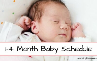 1-4 Month Old Baby Feeding And Sleeping Schedule