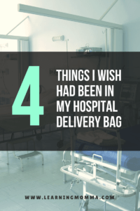 Hospital Delivery Bag / Hospital Bag Checklist / Hospital Bag for Baby / Hospital Bag for Labor & Delivery / What to pack in the hospital bag for baby / Labor & Delivery