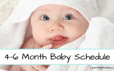 4-6 Month Baby Sleeping & Eating Schedule