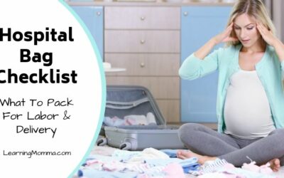 Printable Hospital Bag Checklist For Labor And Delivery | Mom & Baby