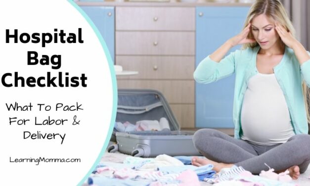 Printable Hospital Bag Checklist For Labor And Delivery | Mom & Baby