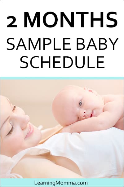 Routine voor baby ' s van 8 weken die borstvoeding kregen