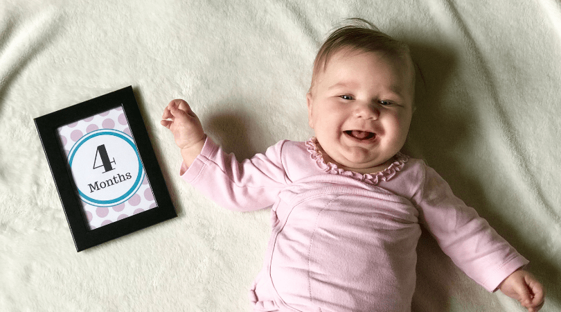 Baby Milestone Cards Printable | Baby Girl Pink & Teal