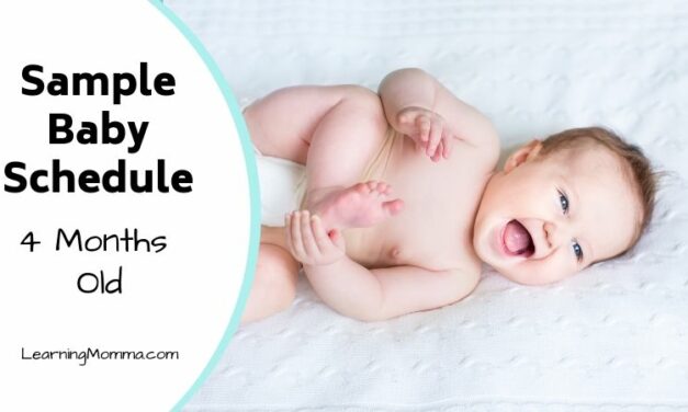4 Month Old Schedule Sample – Sleep, Feeding, & Activity Routine