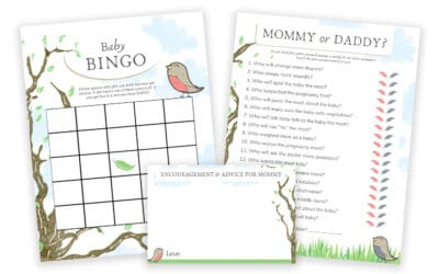 Guess Who Mommy Or Daddy & Baby Shower Bingo | Download & Print