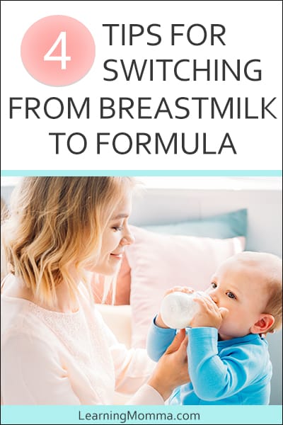 How To Switch From Breastmilk To Formula