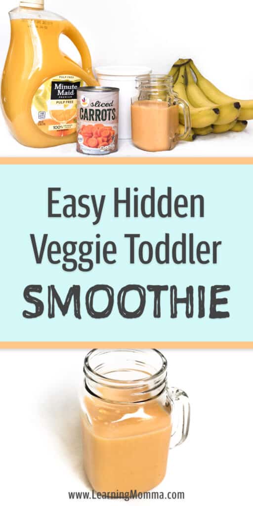 carrot smoothie for toddlers