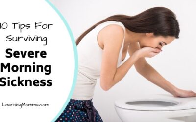 10 Tips For Surviving Severe Morning Sickness & Pregnancy Vomiting