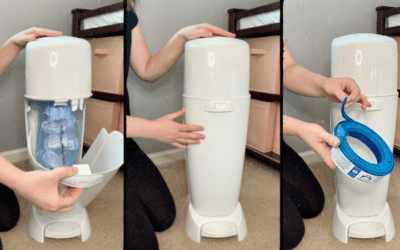 How To Empty & Refill A Diaper Genie Step By Step