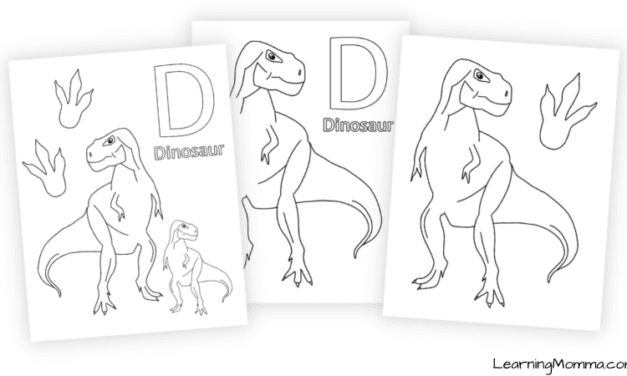 Free T Rex Coloring Pages To Print